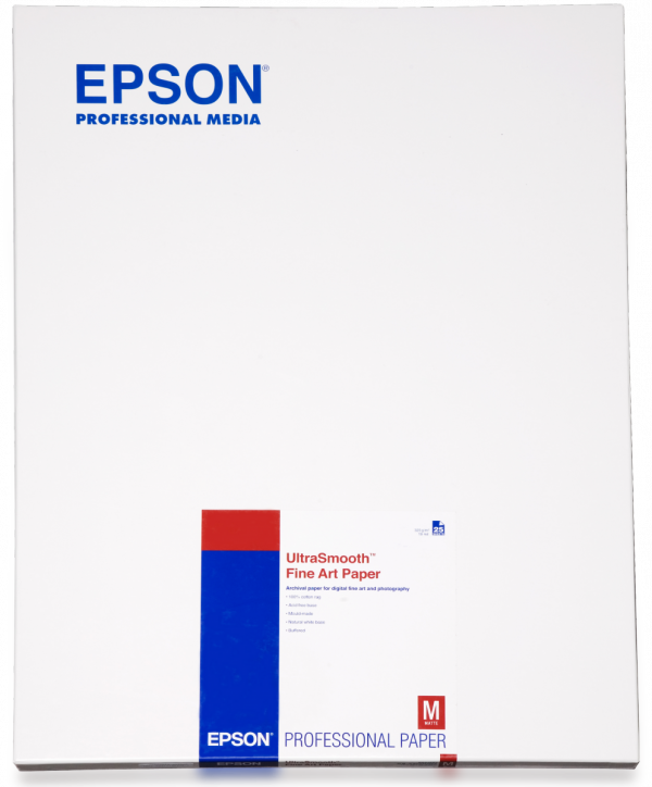 Epson Papier Ultrasmooth Fine Art Paper, DIN A2, 325g/m2, 25 Arkuszy C13S042105