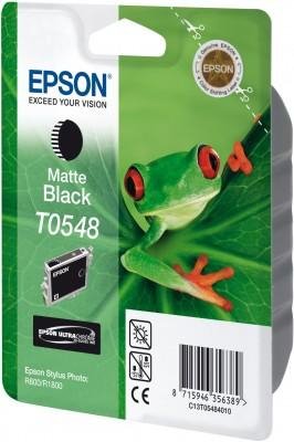 Wkład czarny matowy do Epson Stylus Photo R800/R1800 400 str. T0548