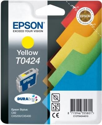 Wkład żółty do Epson Stylus C82 T0424