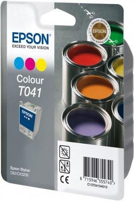 Wkład kolorowy do Epson Stylus C62/CX3200 wydajnosc 300 stron T041