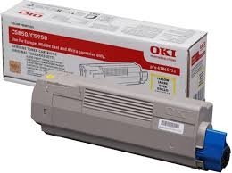 Toner Oki (6 000 str.) C5850/C5950 yellow