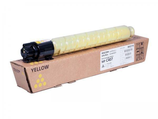 Ricoh Toner MPC407 Yellow 842214  8K 842214