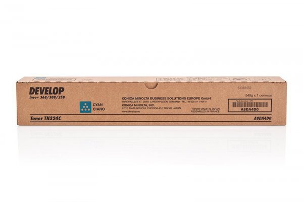 Develop Toner Ineo+258 TN324 CYAN 26K