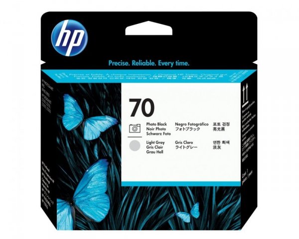 HP Głowica nr 70 C9407A Black/light Gray C9407A