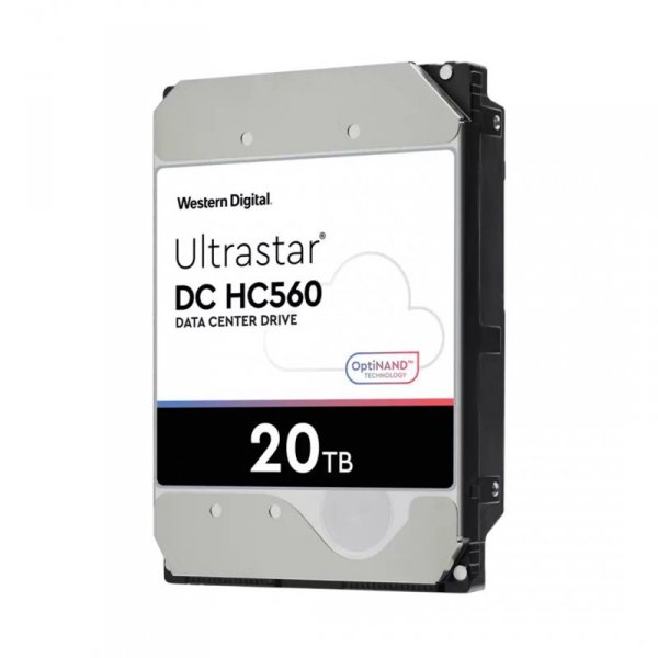 Dysk serwerowy HDD Western Digital Ultrastar DC HC560 WUH722020BL5204 (20 TB; 3.5&quot;; SAS)
