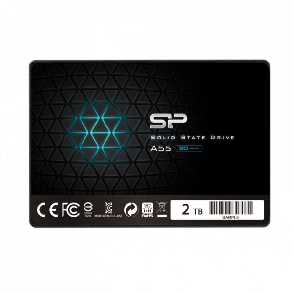 Dysk SSD Silicon Power Ace A55 2TB 2,5&quot; SATA III 560/530 MB/s (SP002TBSS3A55S25)