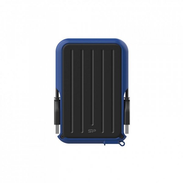 Dysk zewnętrzny HDD Silicon Power Armor A66 (4TB; 2,5&quot;; USB 3.2; Blue; SP040TBPHD66LS3B)