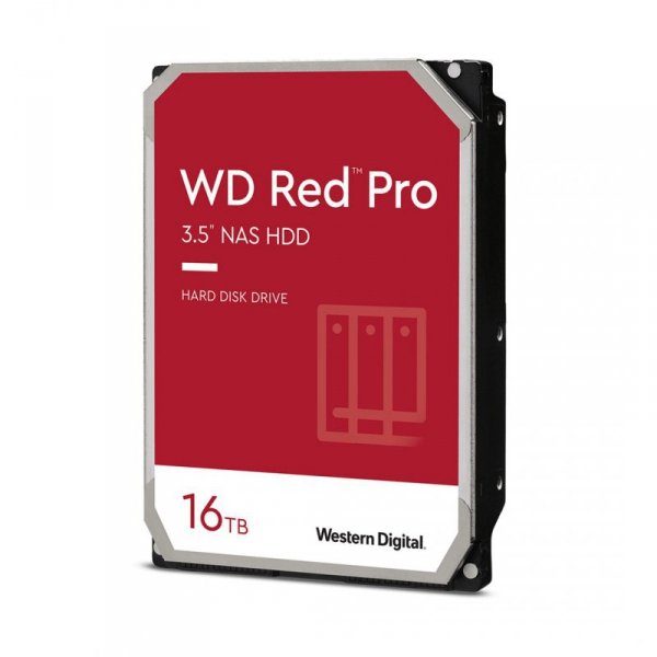 Dysk HDD WD Red Pro WD161KFGX (16 TB ; 3.5&quot;; 512 MB; 7200 obr/min)