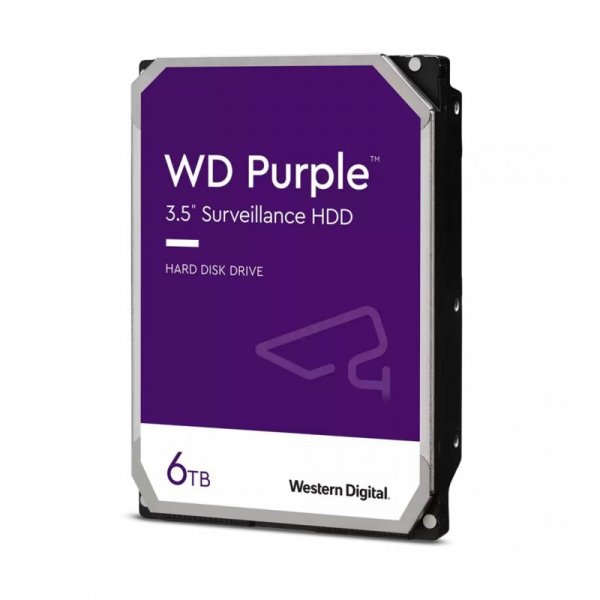Dysk twardy HDD WD Purple 6TB 3,5&quot; SATA WD64PURZ