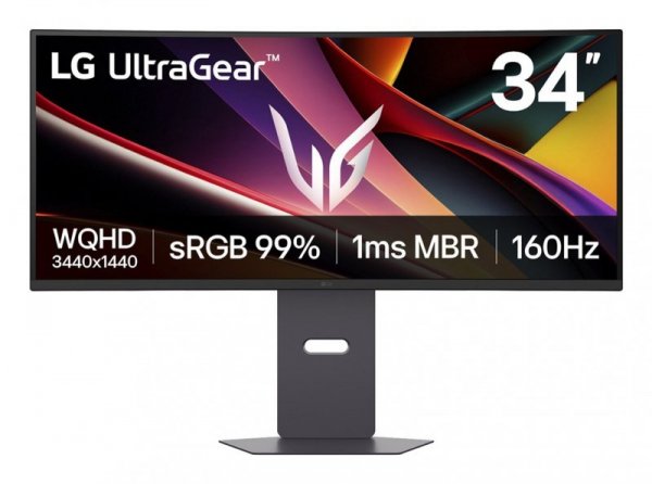 MONITOR LG LED 34" 34G600A-B 160Hz