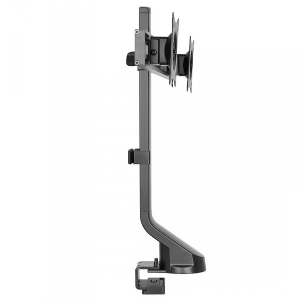 MACLEAN UCHWYT NA DWA MONITORY / PODWÓJNY 17&quot;-27&quot; 14KG VESA 75X75 100X100 MC-854