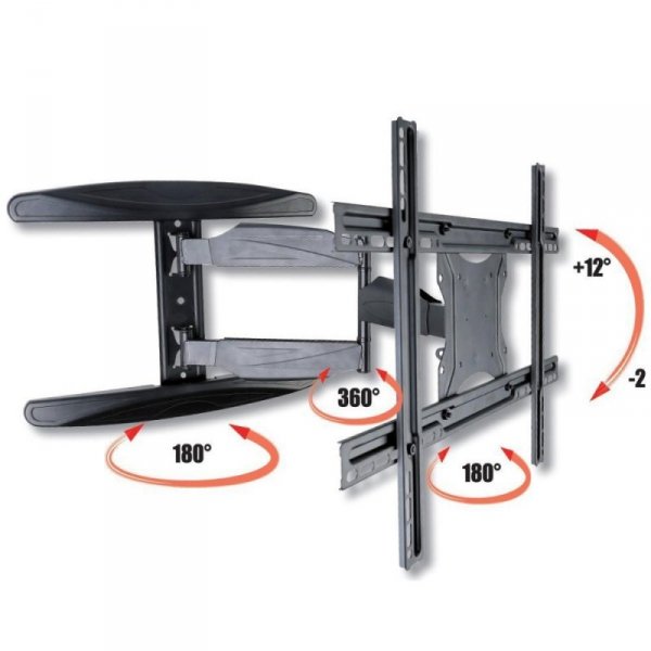 Techly ICA-PLB 171L uchwyt do telewizorów 165,1 cm (65&quot;) Czarny