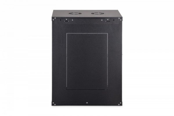 Digitus Szafa sieciowa wisząca Dynamic 19" 16U rack 785x600x450mm, drzwi szyba, czarna, niezłożona, 60kg