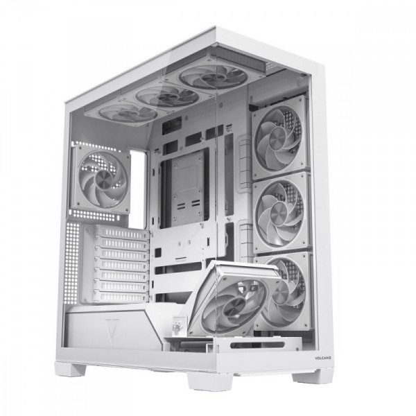 MODECOM Obudowa PC VOLCANO STELLAR PLUS ARGB MIDI 8F Biała