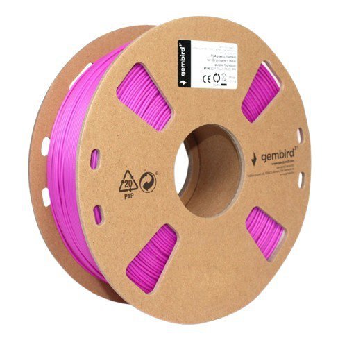 Gembird Filament PLA, 1.75 mm, 1 kg, fioletowy