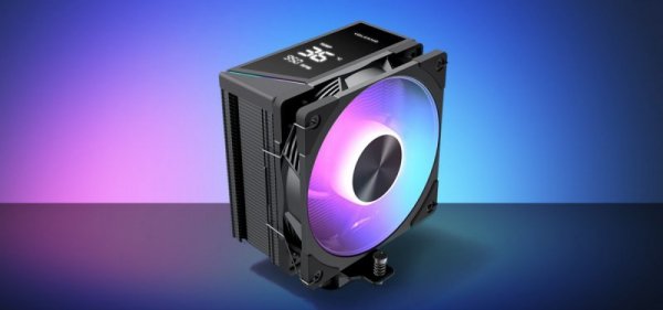 MODECOM Chłodzenie powietrzne Volcano 0C T102 LCD ARGB 120 czarne