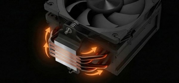 MODECOM Chłodzenie powietrzne Volcano 0C T700 120 czarne