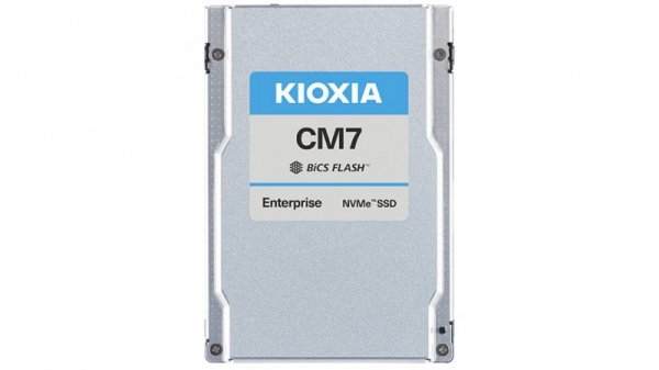 Kioxia Dysk SSD CM7-R 3840GB U.3 NVMe Gen.5 1x4 2x2 DWPD 1 3D TLC BiCS Flash Enterprise NVMe non-SED SIE PLP
