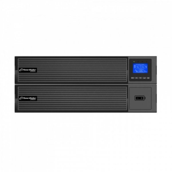 PowerWalker Zasilacz awaryjny UPS ON-LINE rack VFI 10000 LICR IOT 3/1 PF1 10000VA Terminal RJ-45 USB-B RS-232 3/1 4U