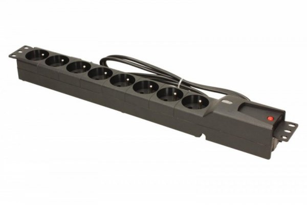 Lestar Listwa zasilająca LZRM 810 BW IEC 320, PDU, 1.5m