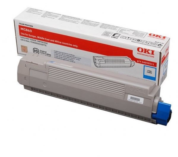 OKI Toner do MC860 CYAN 10K             44059211