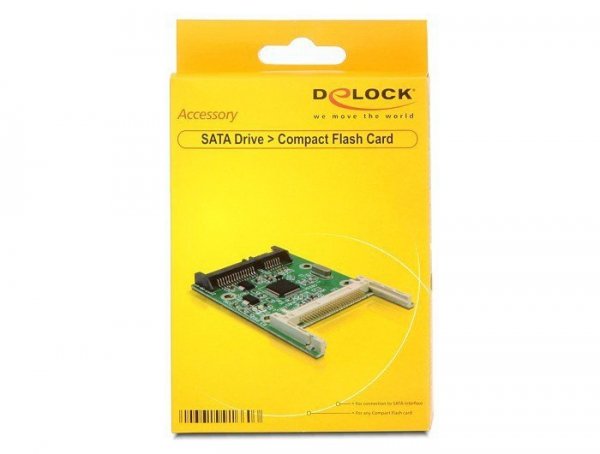 Delock Adapter Sata-&gt;Compact Flash (Płytka)