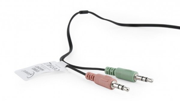 Gembird Słuchawki z mikrofonem MHS-001-GW biało czarne