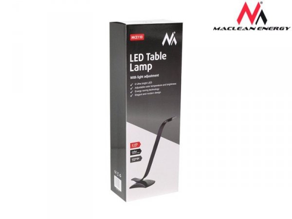 Maclean Lampa biurkowa LED 6Watt MCE110 Metal