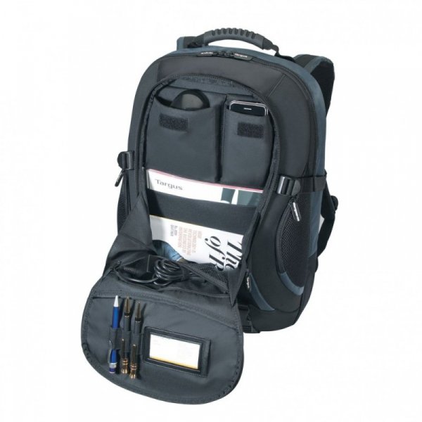 Targus Atmosphere 17-18&quot; XL Laptop Backpack - Black/Blue