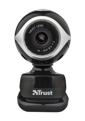 Trust Kamera internetowa Exis - czarny/srebrny
