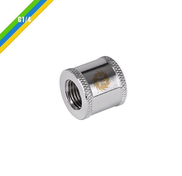 Thermaltake Pacific G1/4 przedłużacz żeński - żeński 20mm - Chrome
