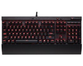 Corsair Gaming K70 LUX RAPIDFIRE Mechanical Key                              Red LED - Cherry MX Blue