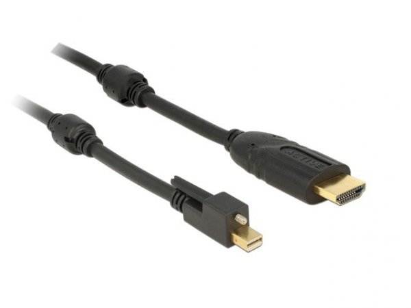 Delock Kabel Displayport Mini 1.2(M)-&gt;&gt;HDMI(M) v1.4 4K_1m