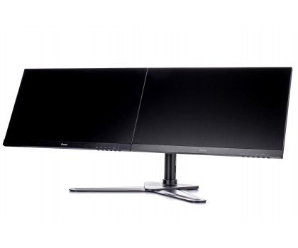 IIYAMA UCHWYT DS1002D-B1 2 EKRANY, REGULACJA WYSOKOŚCI, PIVOT