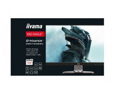 IIYAMA Monitor 27 GB2760QSU-B1 TN,WQHD,HDMI,DP,USB,144Hz,ETE.