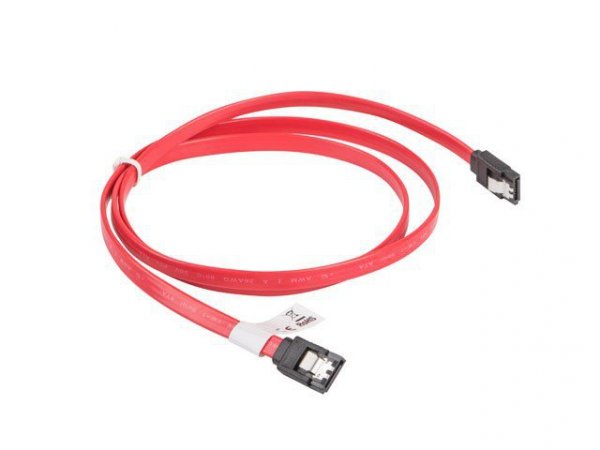 Lanberg Kabel SATA DATA III 1M Metalowe zatrzaski