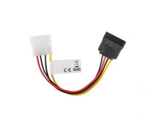 Lanberg Kabel Molex zasilający - SATA F/M 15cm