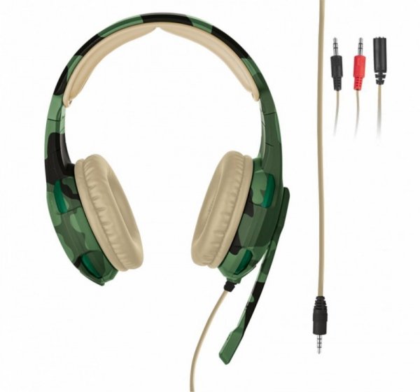 Trust GXT 310C Słuchawki Radius Gaming - jungle