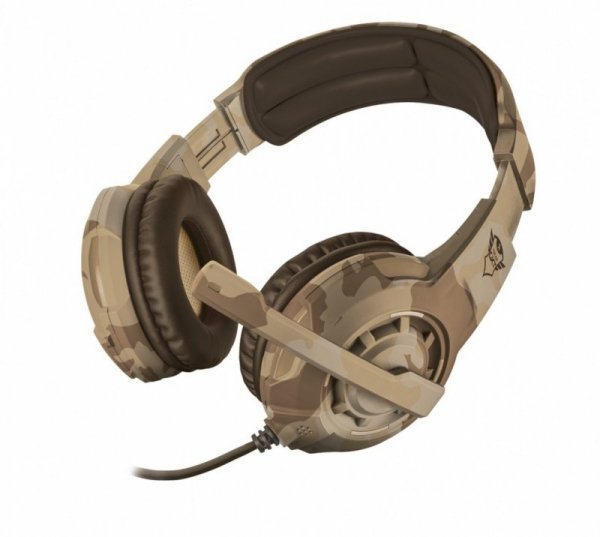Trust Słuchawki Radius Gaming GXT 310D - desert