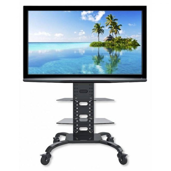 Techly Stojak mobilny LCD/LED 32-70cali 2 półki