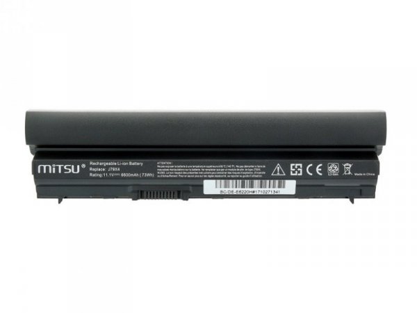Mitsu Bateria do Dell Latitude E6220, E6320 6600 mAh (73 Wh) 10.8 - 11.1 Volt