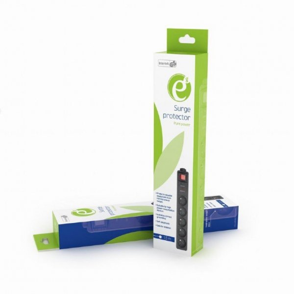 Gembird Listwa zasilająca 5 X French socket/4.5m
