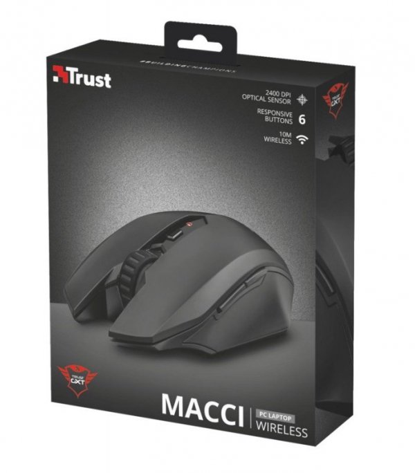 Trust GXT 115 Macci Bezprzewodowa mysz gamingowa