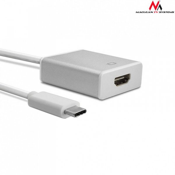 Maclean Adapter USB-C - HDMI metalowa obudowa MCTV-841