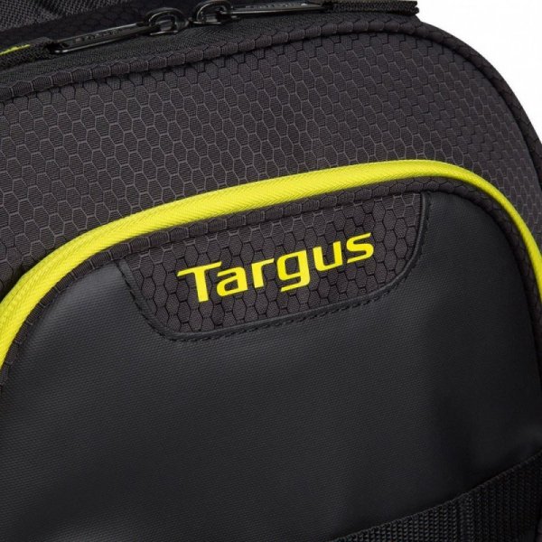 Targus Work + Play Fitness 15.6&#039;&#039; Laptop BackPack Czarny/Żółty