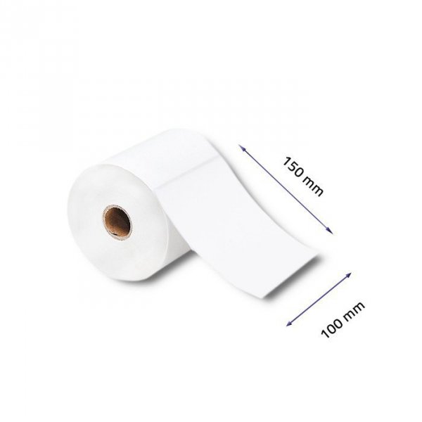 Qoltec Etykiety termiczne | 100 x 150 mm | 350 sztuk