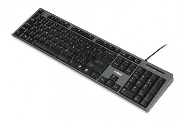 iBOX Zestaw klawiatura + mysz IBOX IKMS606 (USB 2.0; (US); czarna, optyczna; 800 DPI)
