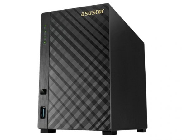 Asustor NAS AS1002TV2 Tower 2-dyskowy