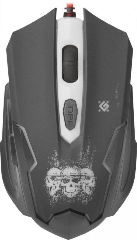 Defender Mysz GM-180L Skull Optic 3200dpi 6P