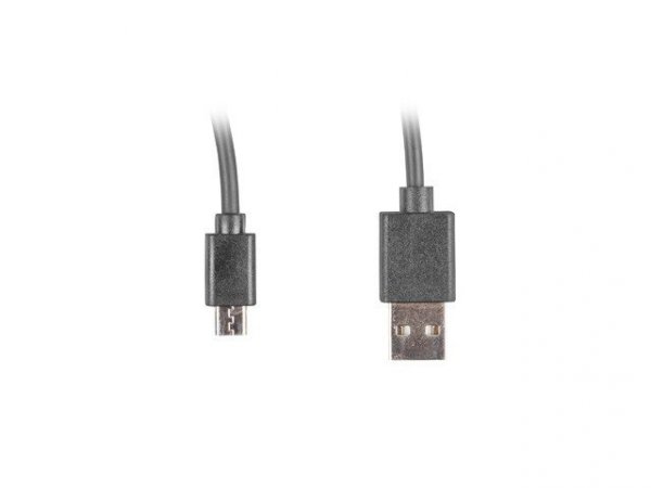 Lanberg Kabel Micro USB - AM 2.0; 1m Easy-USB czarny